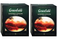 Чай в пакетиках Greenfield Golden Ceylon (Голден Цейлон) 100х2 г арт.0581-09