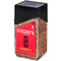 Кофе сублимированный EGOISTE Private 100 гр стекло