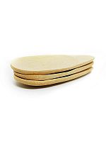 Мини-тарелка VIATTO BPF-100, бамбук, 10х4 см, 3 шт.