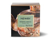 Чай Восточная сенча зеленый листовой NEWBY 100гр