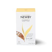Чай NEWBY Цветы Ромашки 25 пакетиков травяной 37,5 гр.