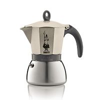 Гейзерная кофеварка  Bialetti Moka Induction gold 6 cups (240 мл.) 4833