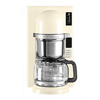 Капельная кофеварка KitchenAid кремовая 5KCM0802EAC