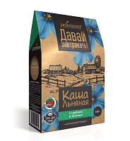 Каша льняная С грибами и зеленью Polezzno 300 гр