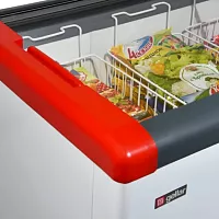 Морозильный ларь Gellar FG 400 C красный