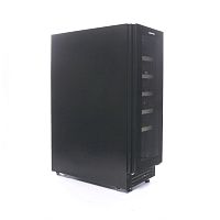 Винный шкаф CellarPrivate встраиваемый, однокамерный на 20 бутылок (CP020-1TBH) в черном цвете со ск