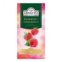 Чай черный Ahmad Tea Raspberry Indulgence (Малиновое лакомство) 25 пак.*1,5 гр.