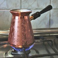 Турка Tima Арабика со съёмной ручкой 400 мл арт. А-420с