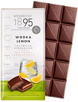 Немецкий шоколад Weinrich's 1895 молочный водка-лимон-трюфель 100 г набор 2 штуки