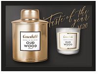 Подарочный чай Greenfield Оud Wood с ароматической свечой 80 г