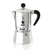 Гейзерная кофеварка Bialetti Break чёрная 6 порций СЛ
