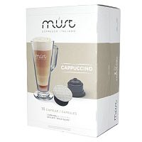 Кофе в капсулах Must Сappucino 16х7гр